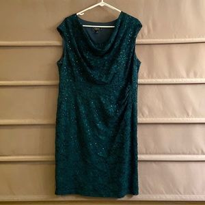 Green formal dress